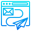 Send mail biểu tượng 64x64