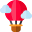 Hot air balloon icon 64x64
