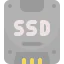 Ssd disk biểu tượng 64x64
