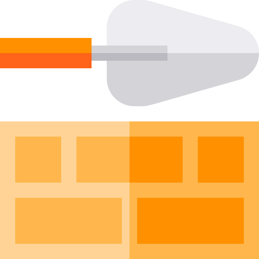 Brick wall icon