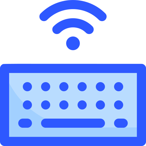 Wireless keyboard icon
