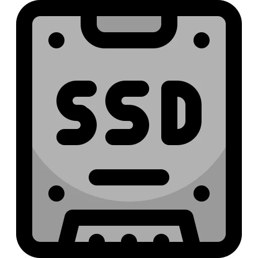 Ssd disk icon