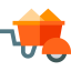 Wheelbarrow icon 64x64