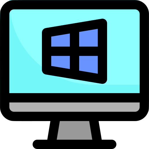 Computer screen icon