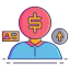 Currency symbol icon 64x64