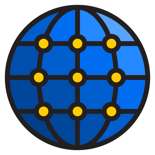 Global network icon