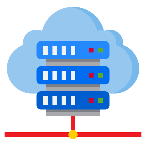 Cloud network icône