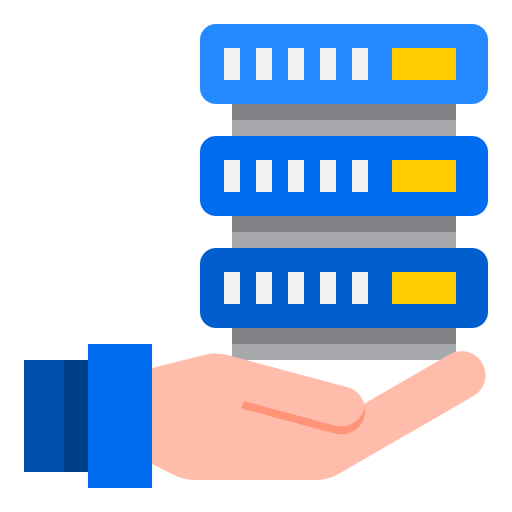 Hosting services icon