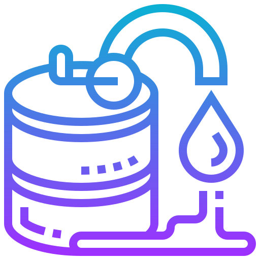Hand pump icon