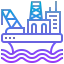 Oil platform icon 64x64