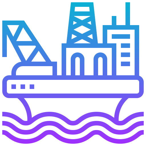 Oil platform icon