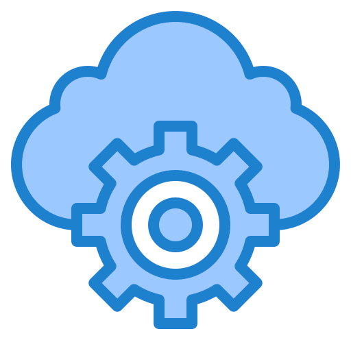 Cloud service icon