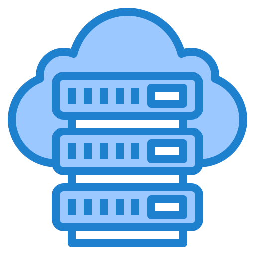 Cloud server Ikona