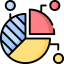 Pie chart icon 64x64