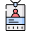 Id card icon 64x64