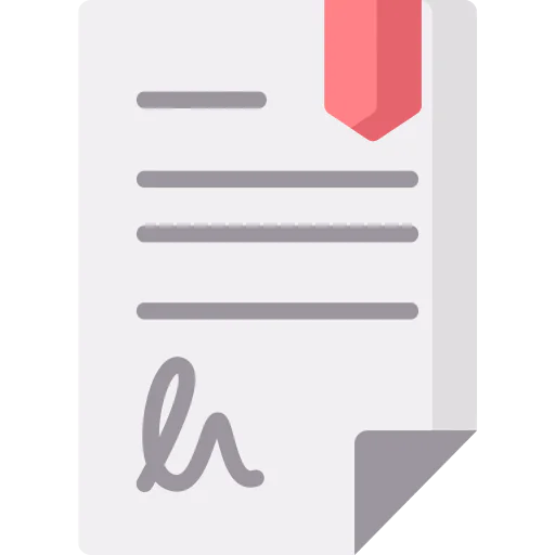 Contract icon