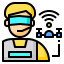 Virtual reality icon 64x64