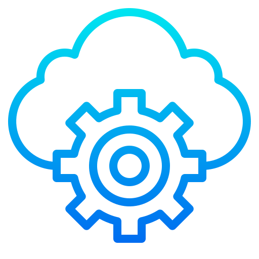 Cloud service icon