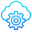 Cloud service icon 64x64