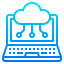 Cloud computing ícone 64x64