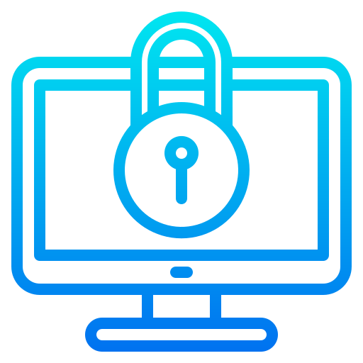 Cyber security icon