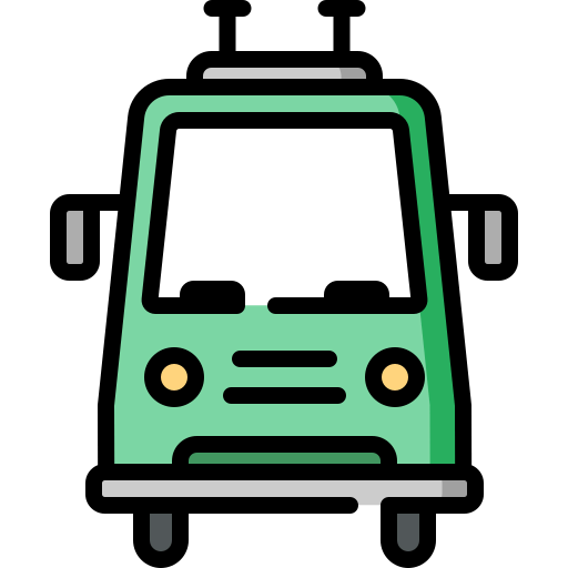 Electric train icon