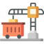 Cargo crane ícono 64x64
