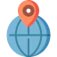 Globe grid アイコン 64x64