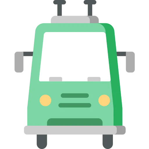 Electric train icon