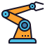Robotic arm icon 64x64