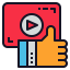 Streaming Symbol 64x64