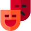 Carnival masks icon 64x64