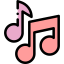 Music notes icon 64x64