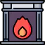 Fireplace icon 64x64