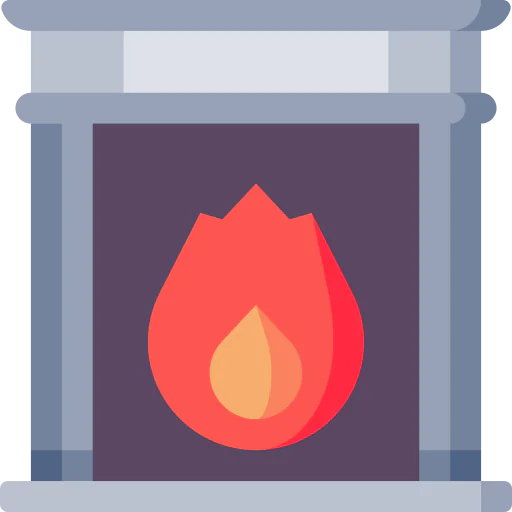 Fireplace icon