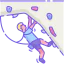 Climbing icon 64x64