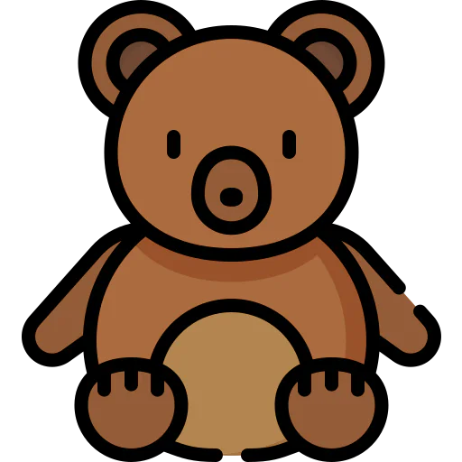 Teddy bear icon
