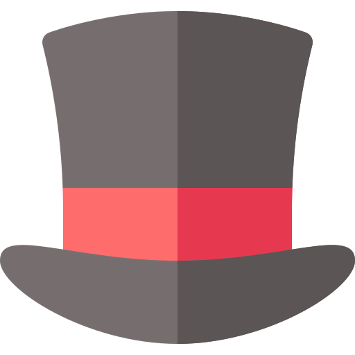 Top hat icon