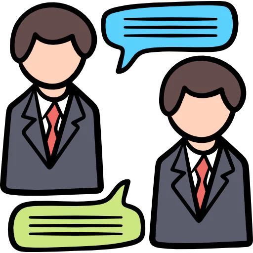 Talking icon