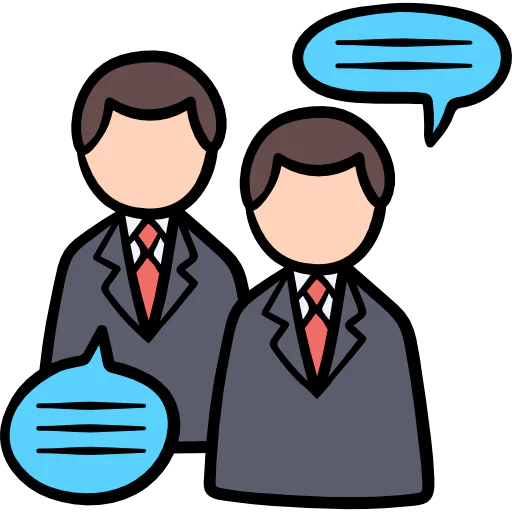 Talking icon