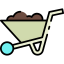 Wheelbarrow icon 64x64