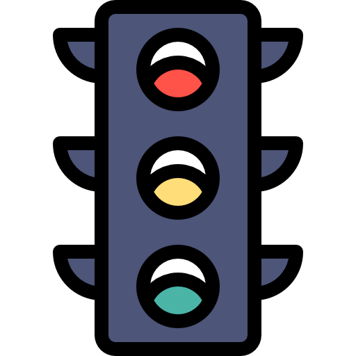 Traffic light icon