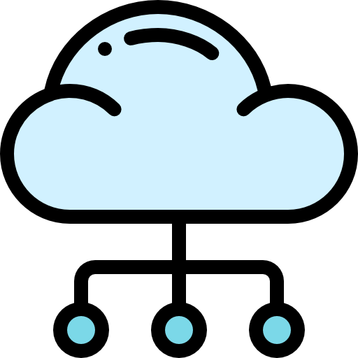 Cloud computing icon