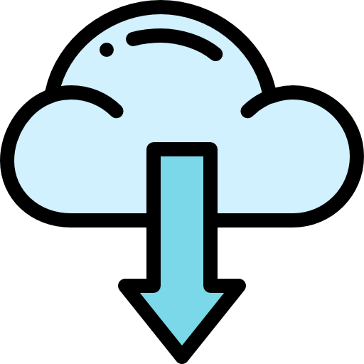Cloud computing icon