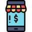 Online shop icon 64x64