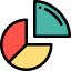 Pie chart icon 64x64