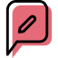 Speech bubble icône 64x64