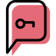 Speech bubble icône 64x64