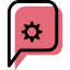 Speech bubble icon 64x64