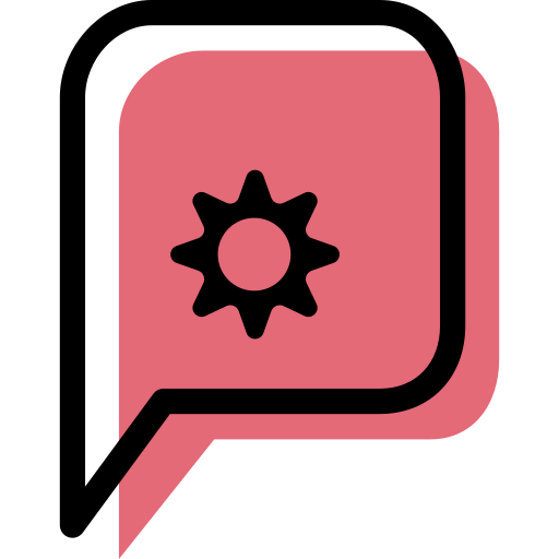 Speech bubble icon